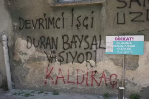 Devrimci İşçi Duran Baysal Yaşıyor. Kaldıraç (Beşiktaş, 2022)