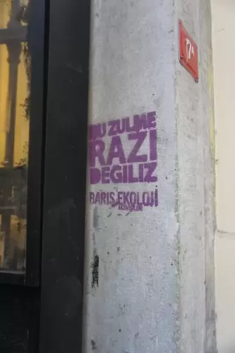 Bu Zulme Razı Değiliz. Barış Ekolojisi (Beşiktaş, 2022)