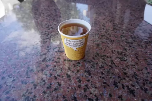 Doğayı Seviyor, Senin Sağlığını Çok Önemsiyorum. (Beşiktaş'ta bir kafe)