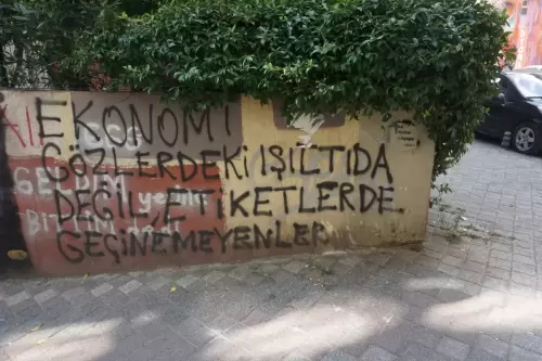 Ekonomi Gözlerdeki Işıltıda Değil Etiketlerde Geçinemeyenler (Kadıköy, 2022)