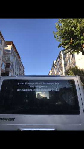 Bizim Kimseye Gönül Borcumuz Yok / Yaşadığımız Her Mutluluğu(n) Bedelini Fazlasıyla Ödedik. (Bahçelievler, 2025)