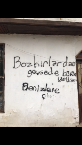 Bozkırlardan geçse de bütün yollar / Denizlere ç… (çıkar bütün sokaklar) Beyoğlu, 2022